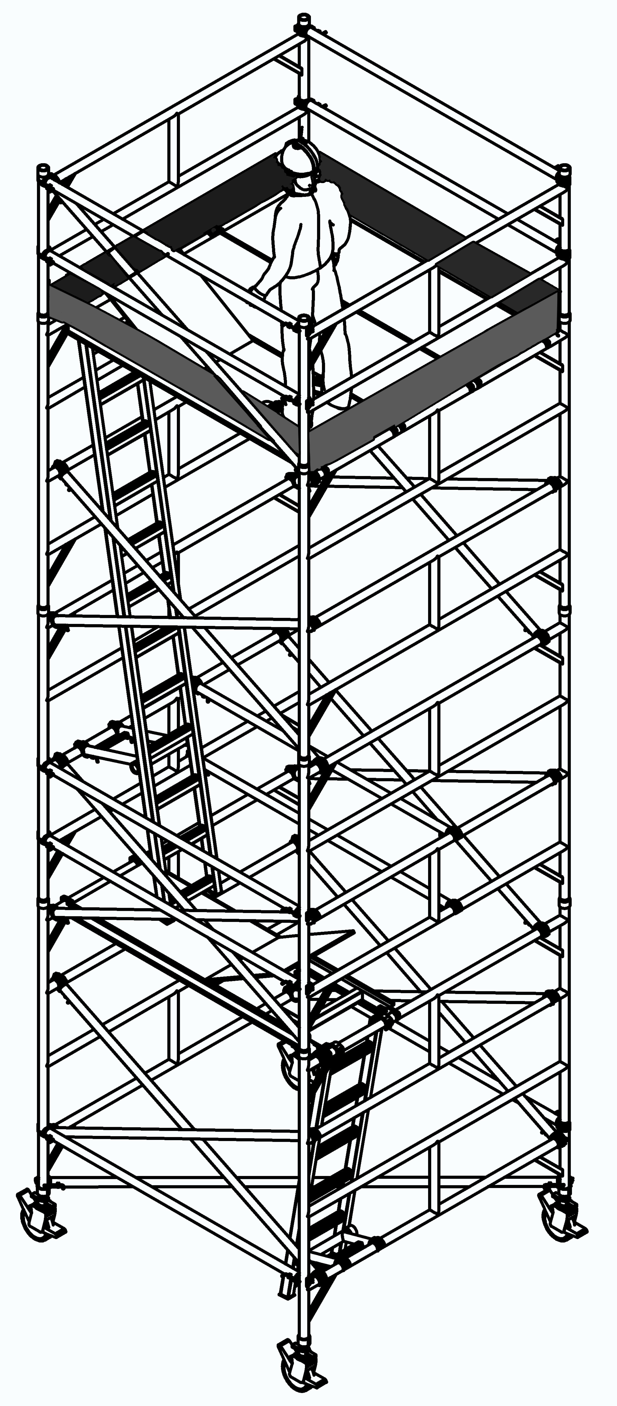 2 0m x 2 0m Tower toeboards