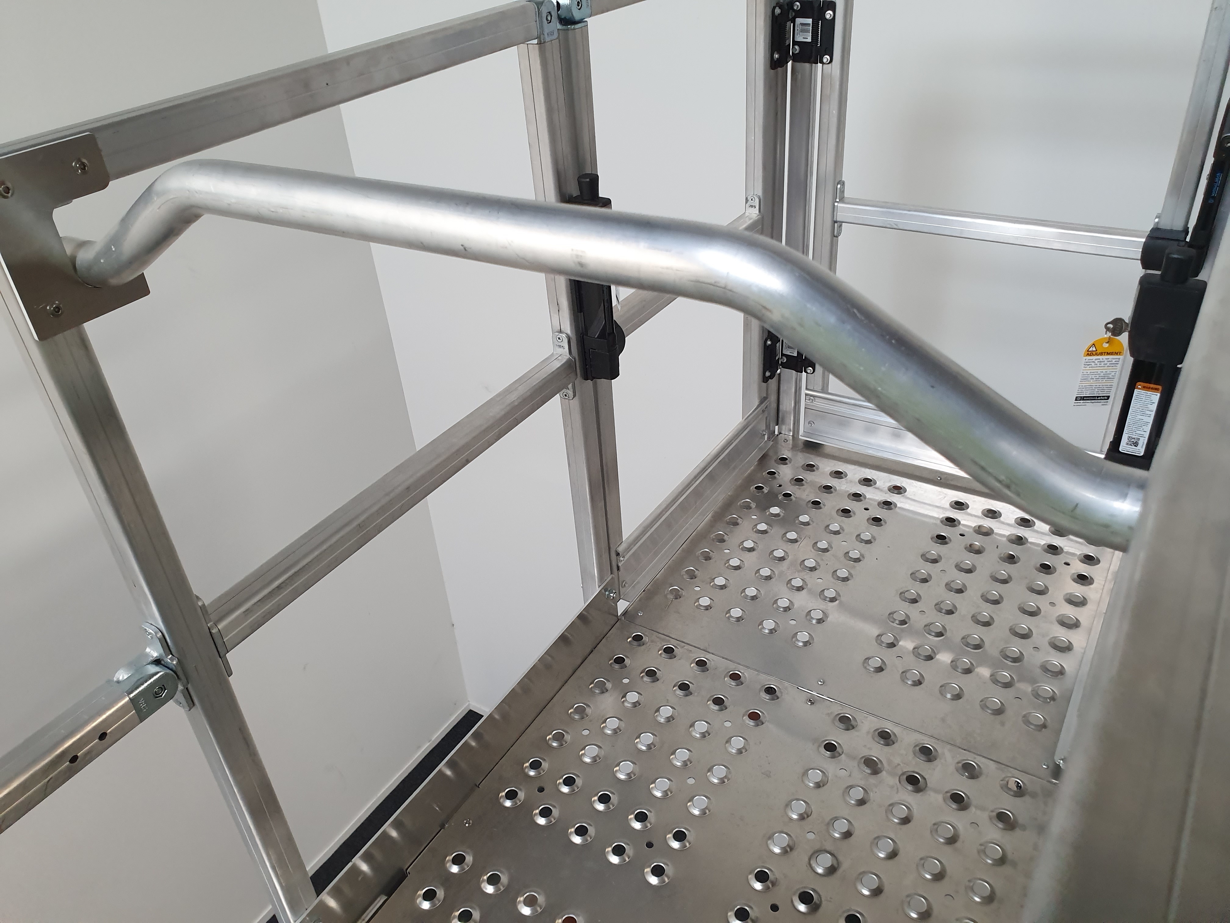 Hinged Safety Bar