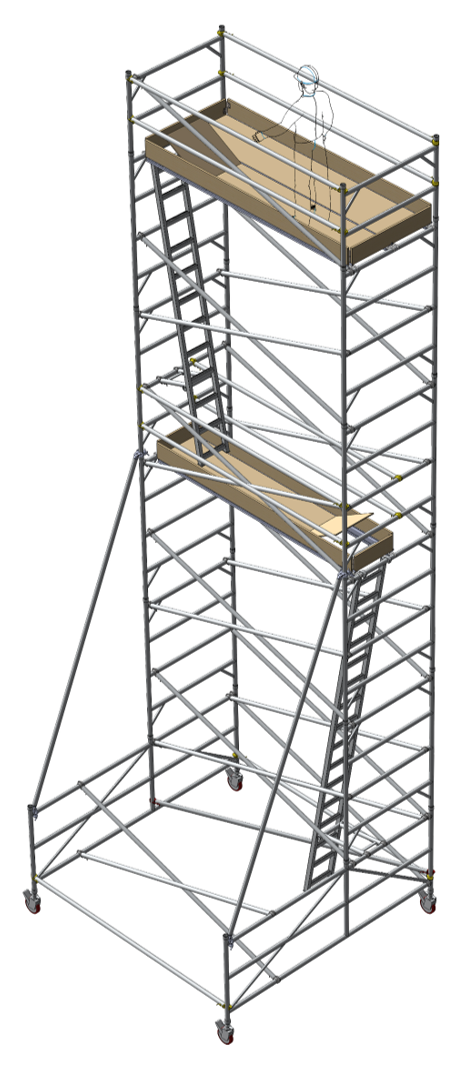 Mobile Tower Double 9 30 E toeboards cropped